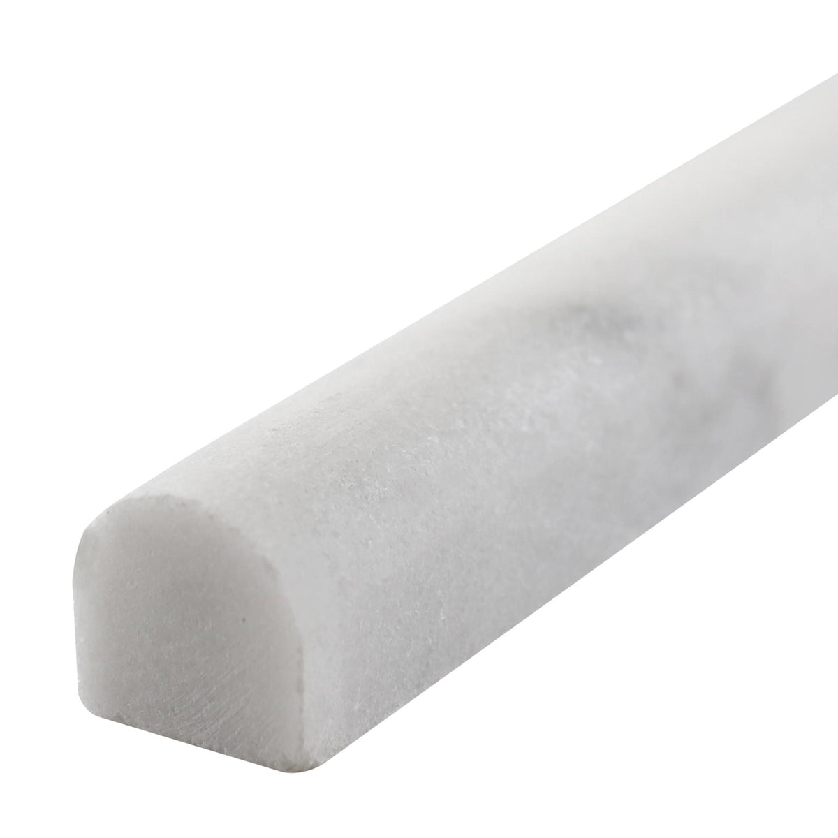 Bianco Carrara Honed Pencil  Molding