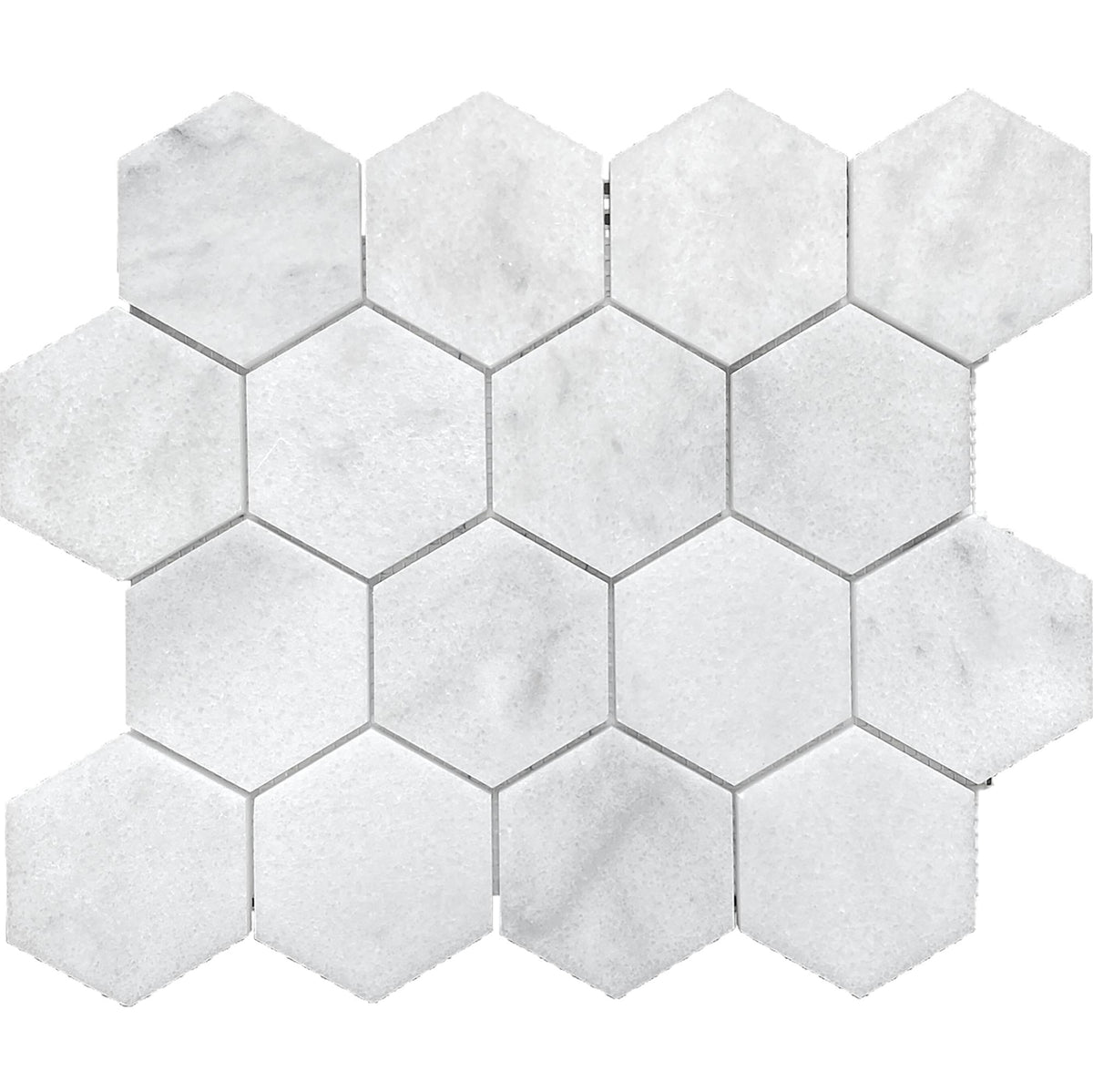 Alba Vera Hexagon 3&#39;&#39; Honed Mosaic
