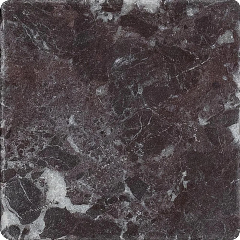 Rosso Levanto Tumbled 3'' x 3''  x 3/8'' Field Tile Building Materials 