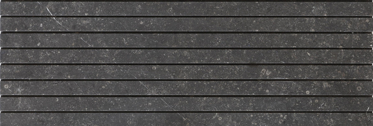 Belgian Blue Honed Groove 6&#39;&#39; x 24&#39;&#39;  x 1/2&#39;&#39; Field Tile