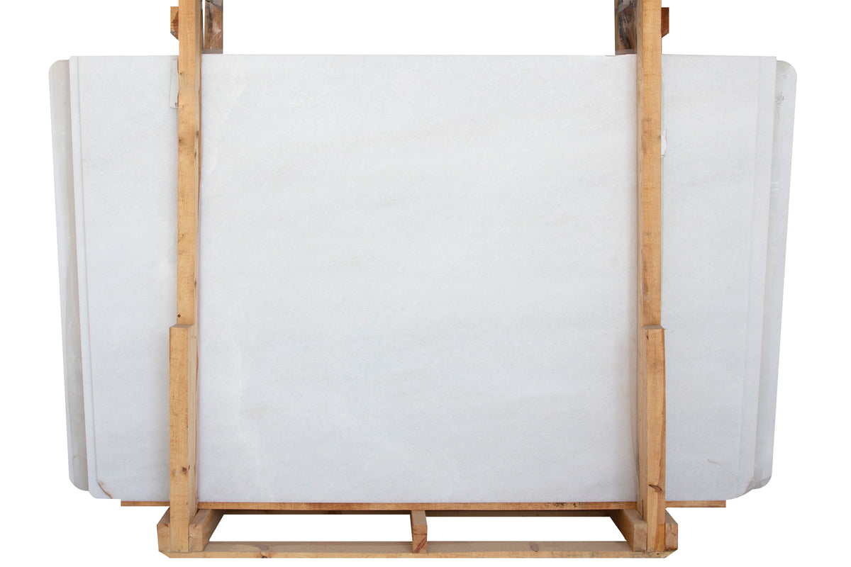 Snow White Honed 2CM Slab # U2190 Building Materials 