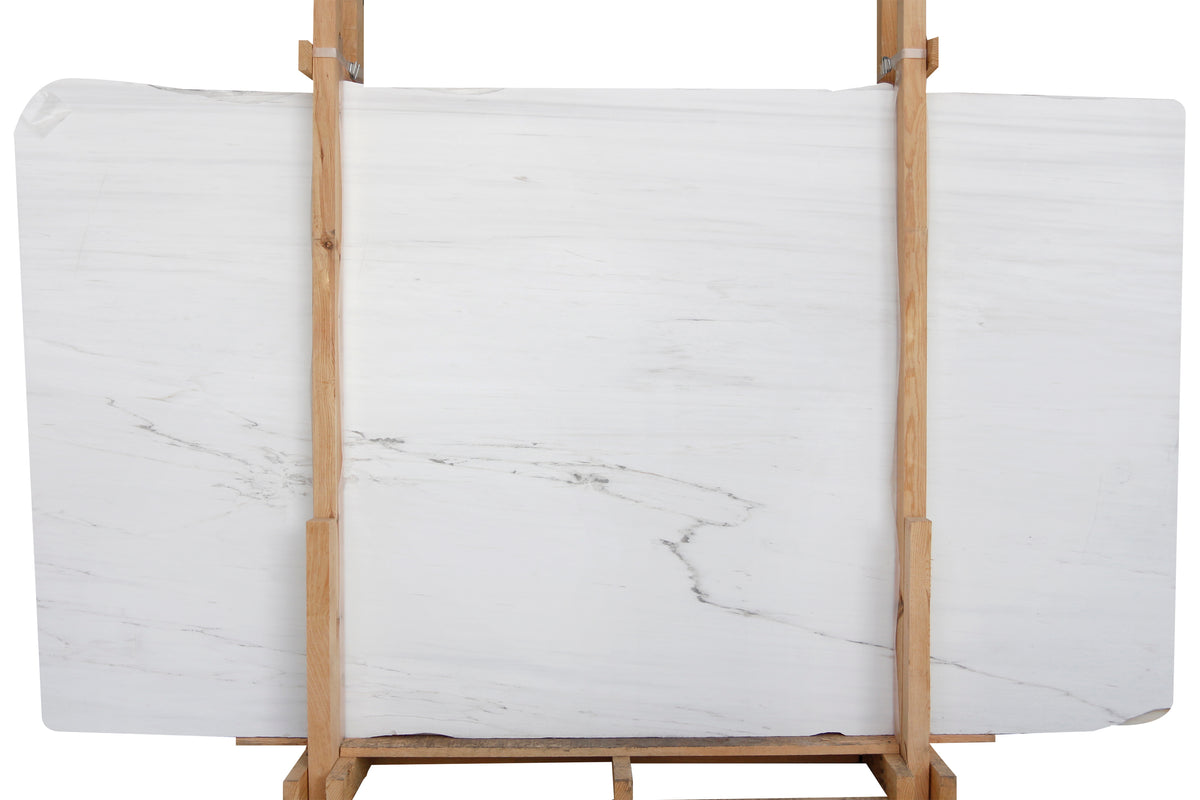 Glacier White Honed 2.7CM Slab # V1944 Building Materials 