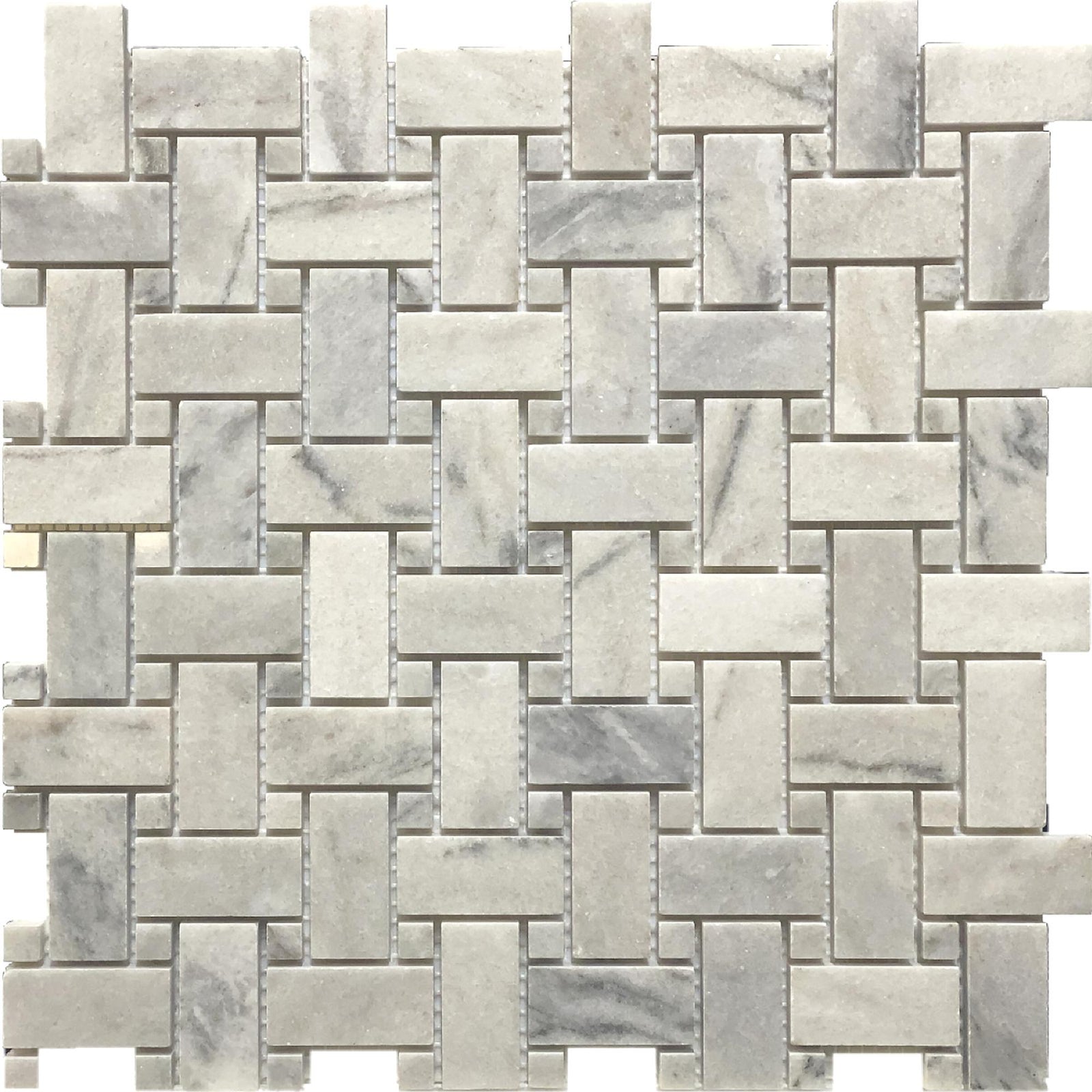 Gulf Stream Basketweave Honed Mosaic Mosaic 