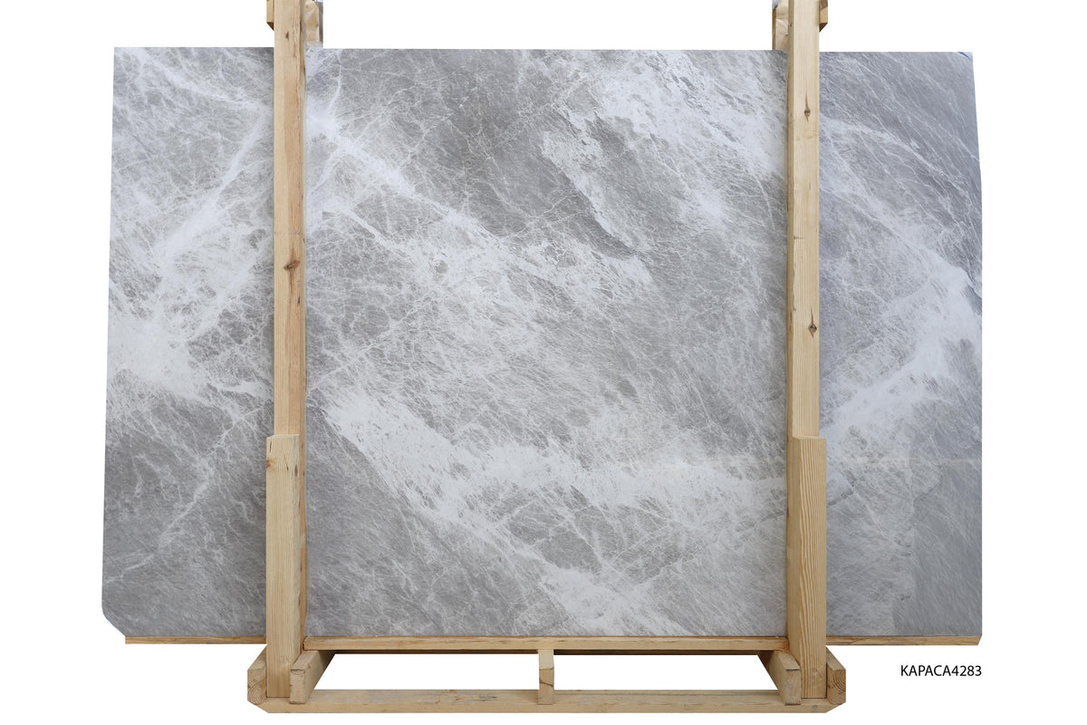 Nordic Grey Polished 2CM Slab # CA4283 Building Materials Nordic Grey Marble Slab