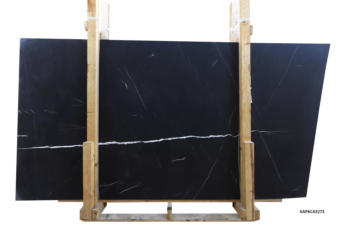 Black Silk Honed 2CM Slab # CA5273