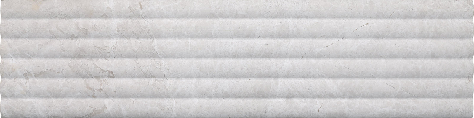 Vanillish Pearl Honed Flute-Out 6'' x 24''  x 1/2'' Field Tile Field Tile 