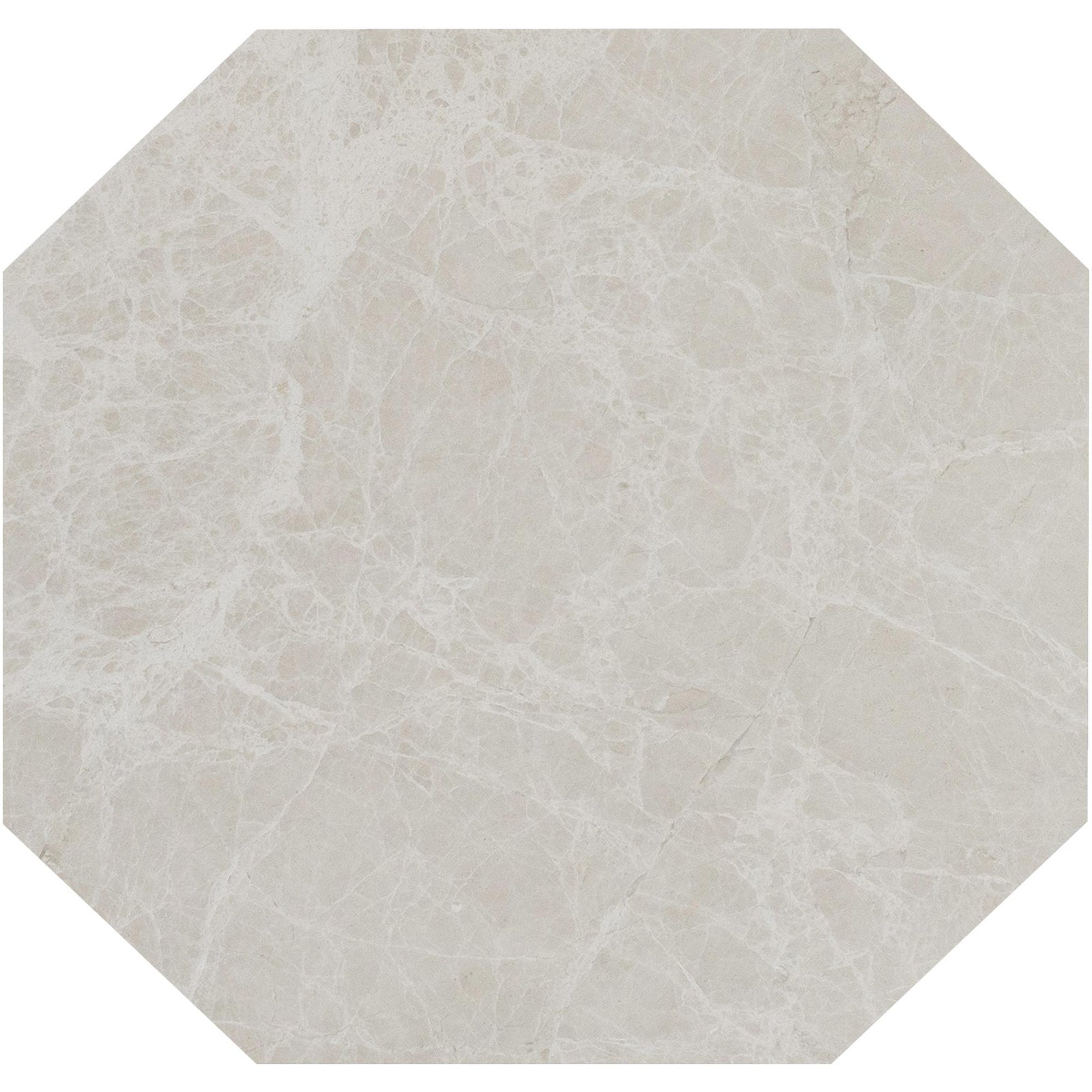 Vanillish Pearl Honed Octagon 12'' 3/8'' Field Tile Field Tile 
