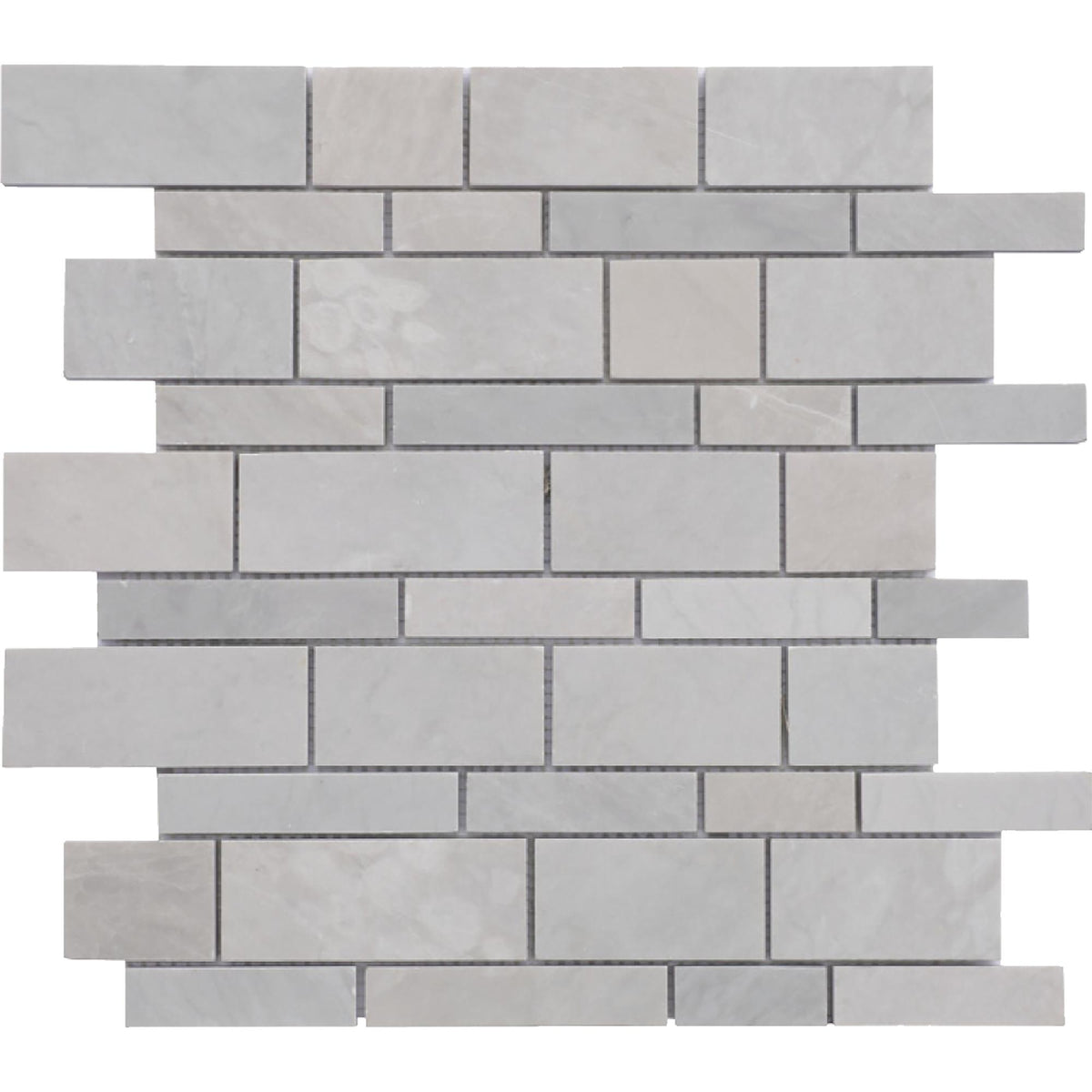 Ice Grey Tour De Grey Honed Mosaic