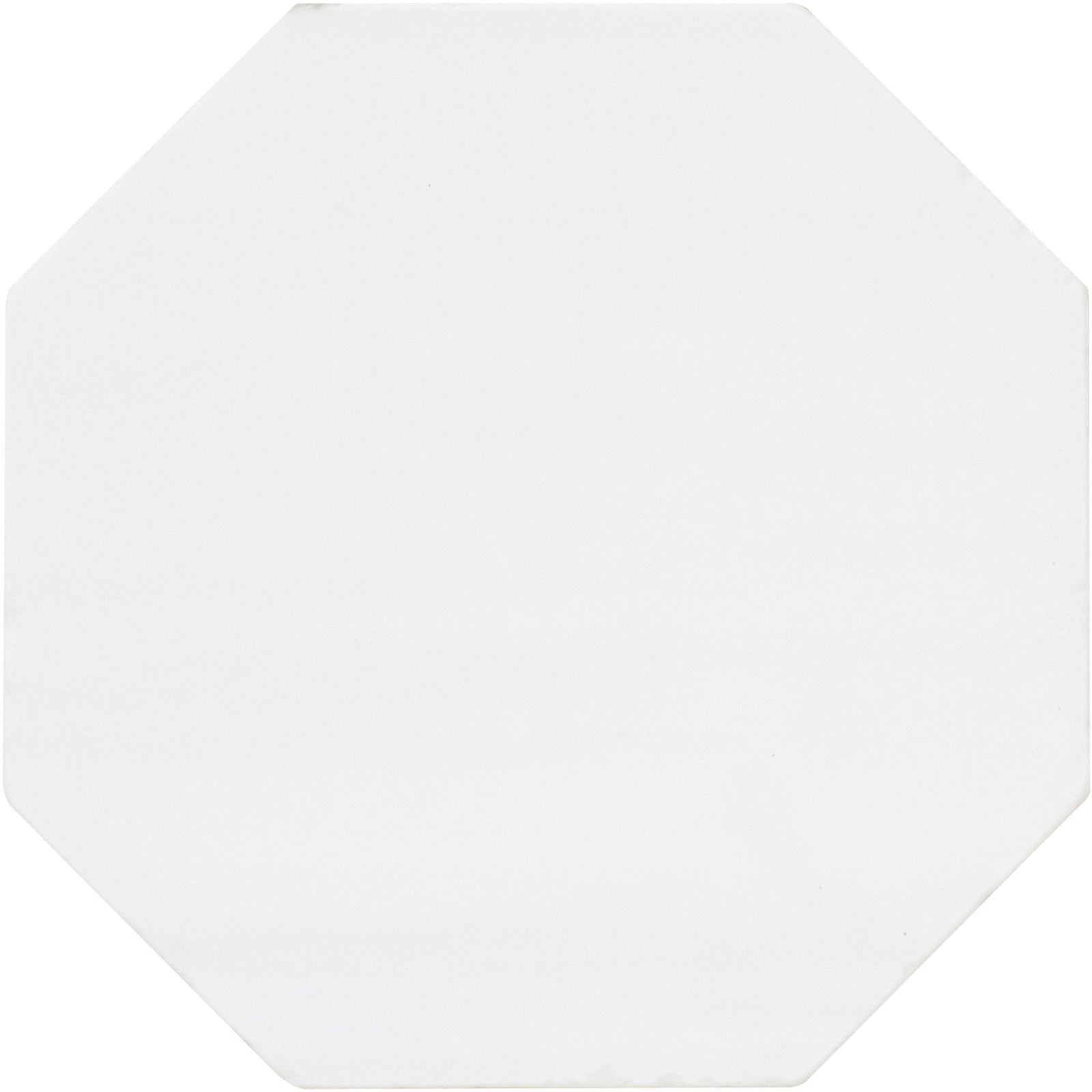 Glacier White Tumbled Octagon 8'' 3/8'' Field Tile Field Tile 