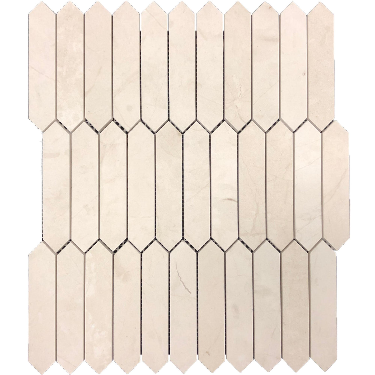 Aero Cream Picket Honed Mosaic