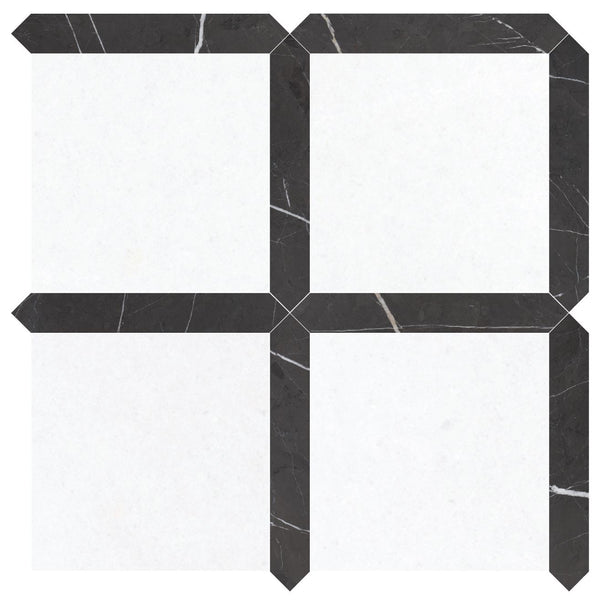 Altura Stone and Tile Snow White Honed 12'' x 12'' x 3/8'' Field Tile ...