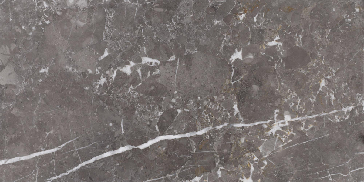 Caribbean Grey Polished 12&#39;&#39; x 24&#39;&#39;  x 1/2&#39;&#39; Field Tile Field Tile 