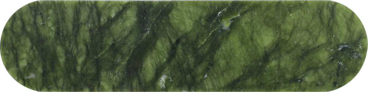 Verde Ming Honed Tivoli 2'' x 8''  x 3/8'' Field Tile