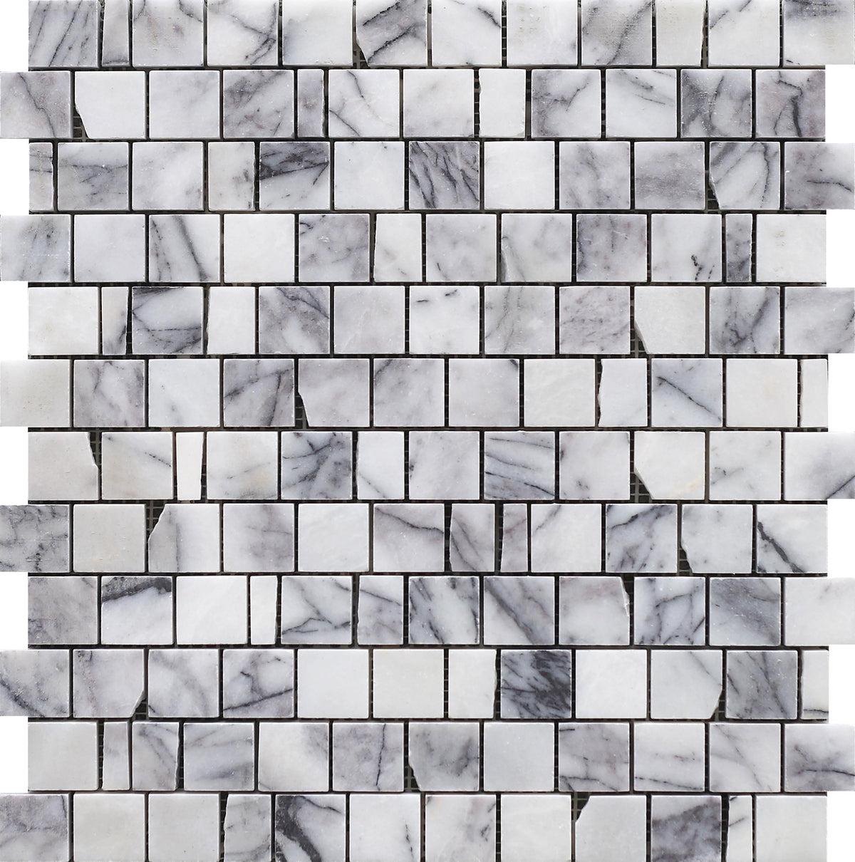 Violeta Broken Joint 005 Honed Mosaic