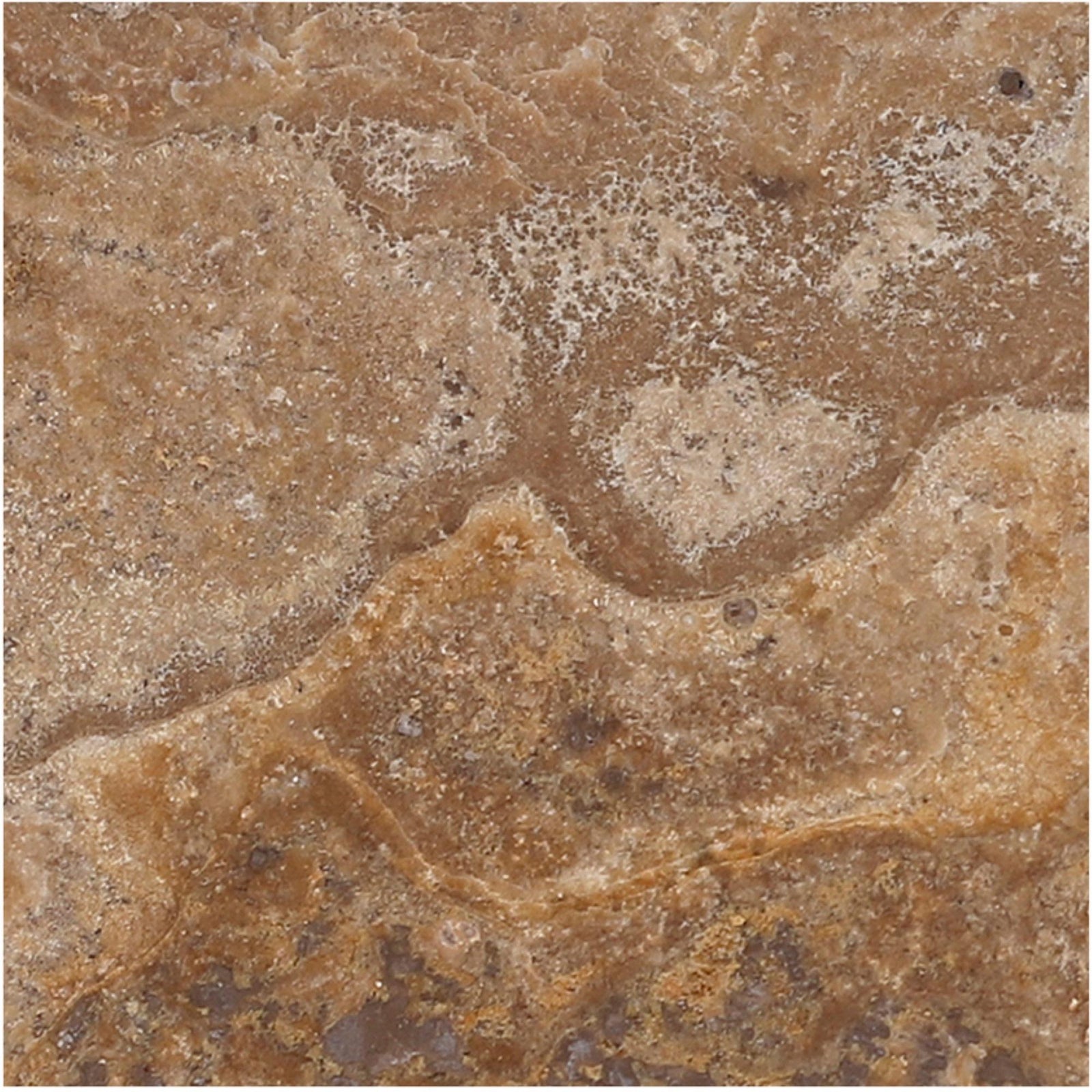 Kona Brown CC Tumbled 4'' x 4''  x 3/8'' Field Tile Field Tile 