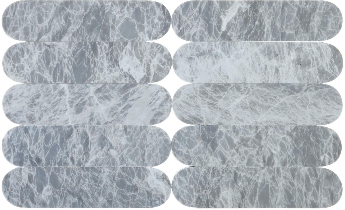 Nordic Grey Honed Tivoli 2&#39;&#39; x 8&#39;&#39;  x 3/8&#39;&#39; Field Tile