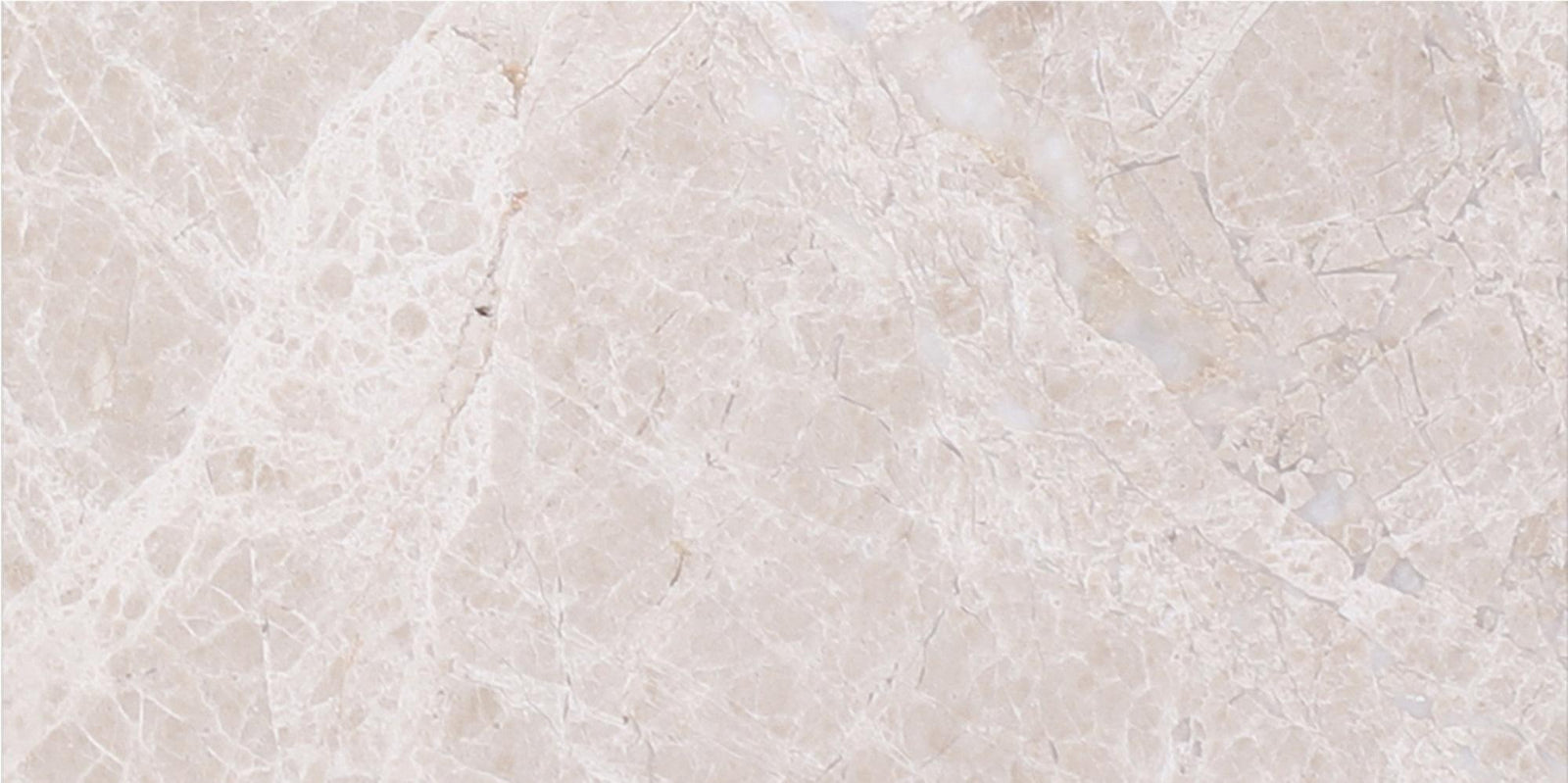 Vanillish Pearl Polished 3'' x 6'' 1/4'' Bevel on All Sides 3/8'' Field Tile Field Tile 