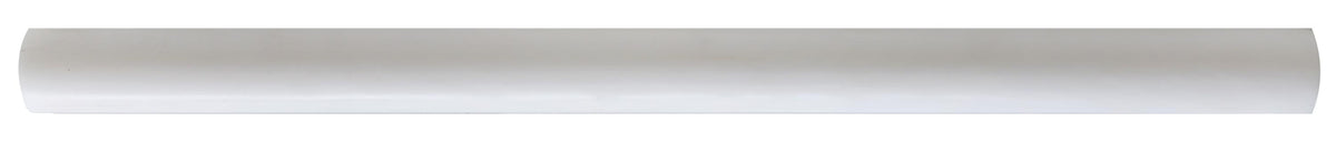 Glacier White Honed Pencil  Molding