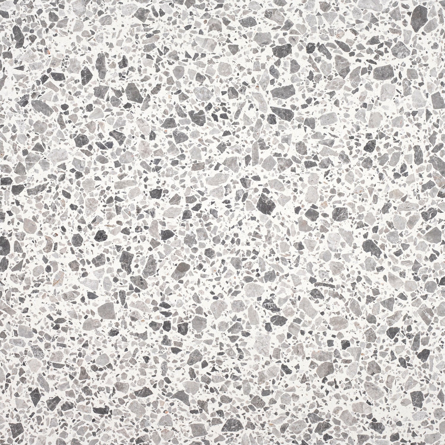 Terrrazo Field Color Tundra Grey Honed 24'' x 24'' x 1/2'' Terrazzo Field Tile #24 - Altura ...