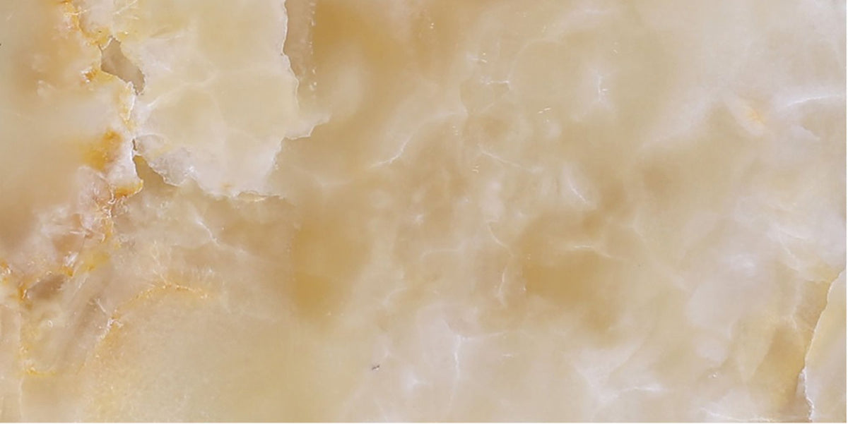 Honey Onyx Polished 3'' x 6''  x 3/8'' Field Tile