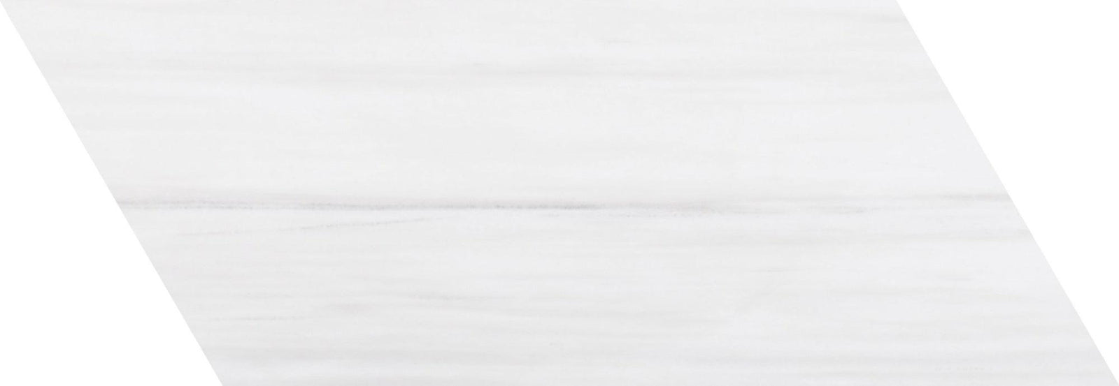 Glacier White Honed Swan Left 3/8'' Field Tile Field Tile 