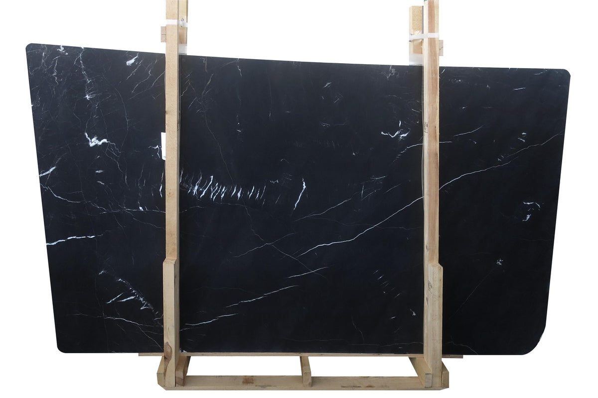 Black Silk Polished 2CM Slab # M0019