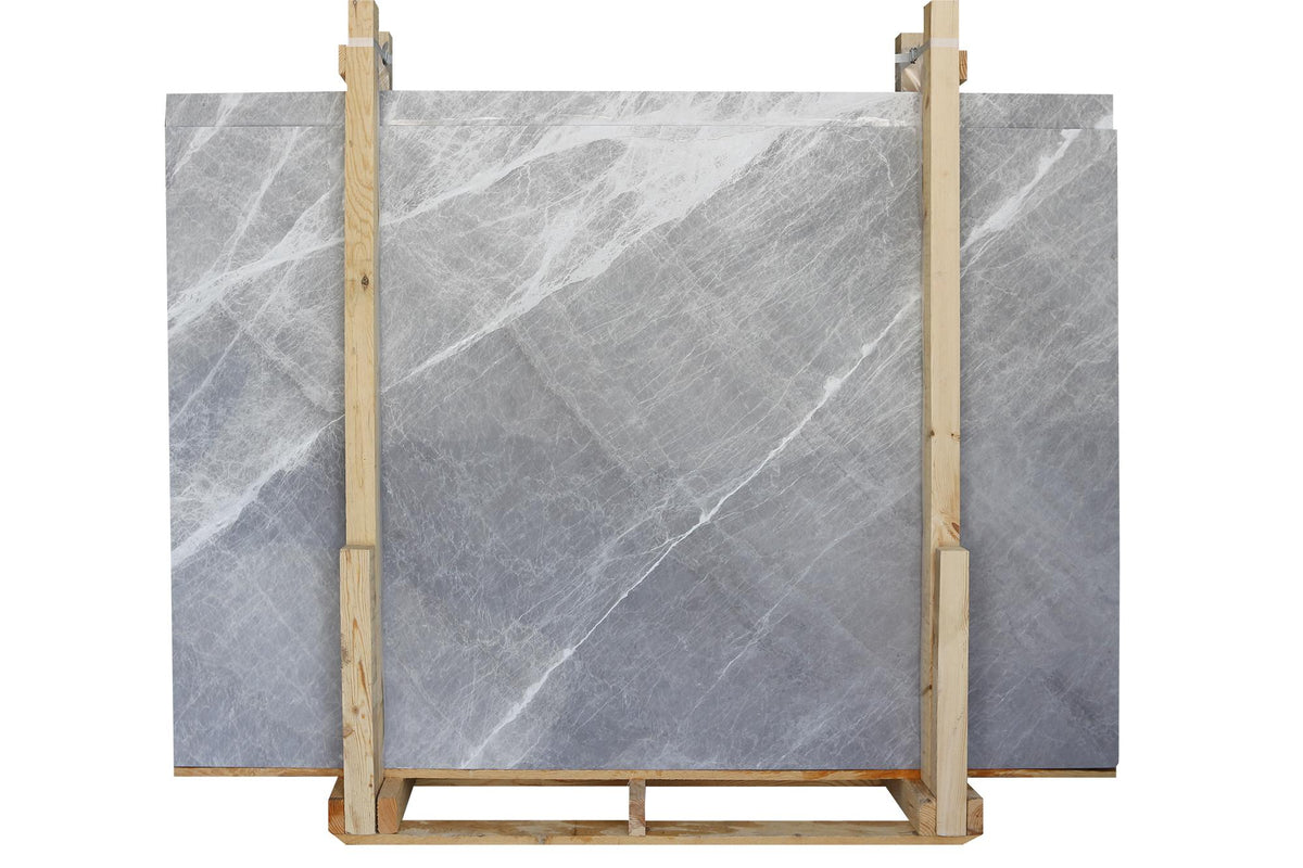 Nordic Grey Honed 2CM Slab # CA4130 Building Materials Nordic Grey Marble Slab