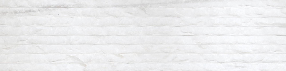 Glacier White Rustic Chiseled Small 6&#39;&#39; x 24&#39;&#39;  x 3/4&#39;&#39; Field Tile