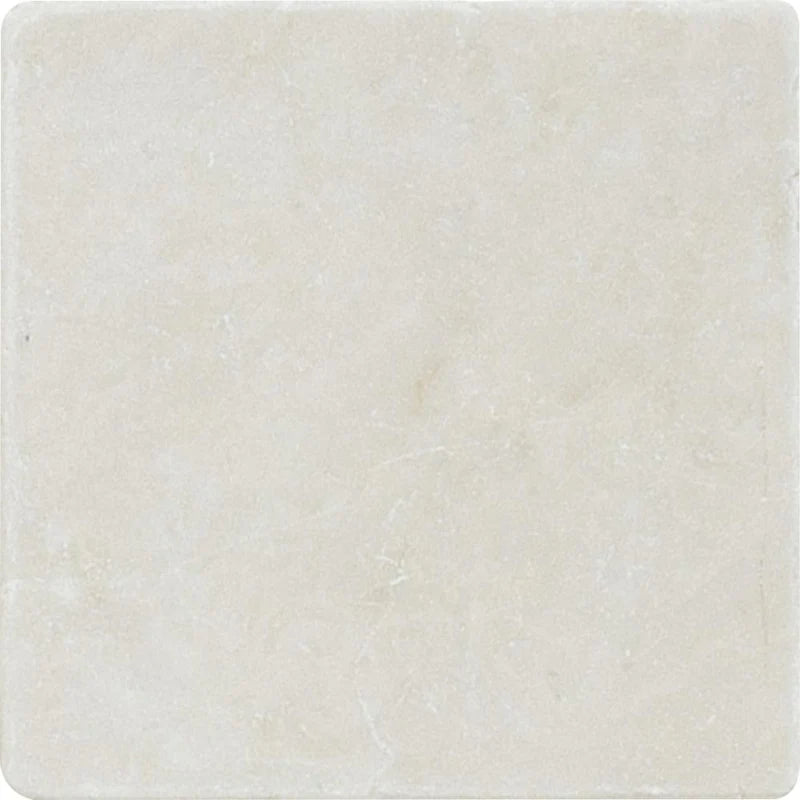 Crema Ella Tumbled 3'' x 3''  x 3/8'' Field Tile Building Materials 