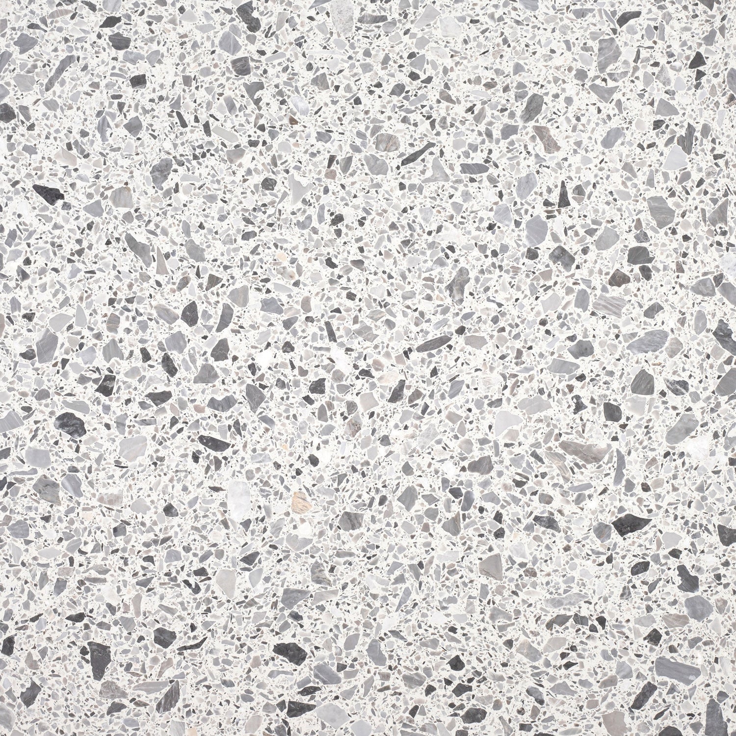 Nordic Grey Honed 24'' x 24''  x 1/2'' Terrazzo Field Tile #17 Building Materials 
