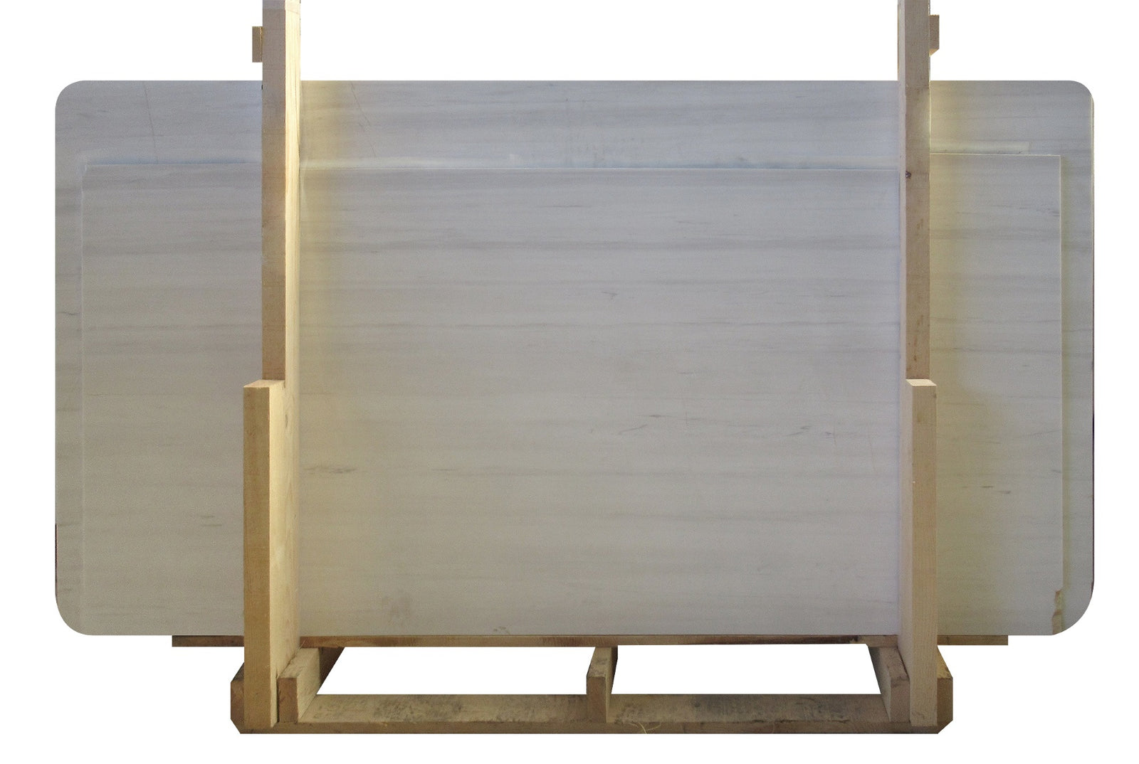 Glacier White Honed 2CM Slab # S4791 Building Materials 