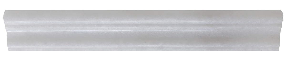 Snow White Honed Cornice  Molding