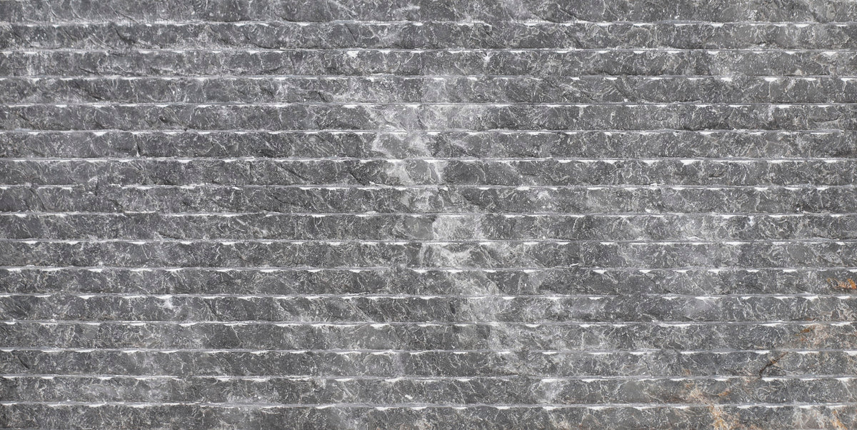 Lovina Grey Rustic Chiseled Small 12'' x 24''  x 3/4'' Field Tile Building Materials 
