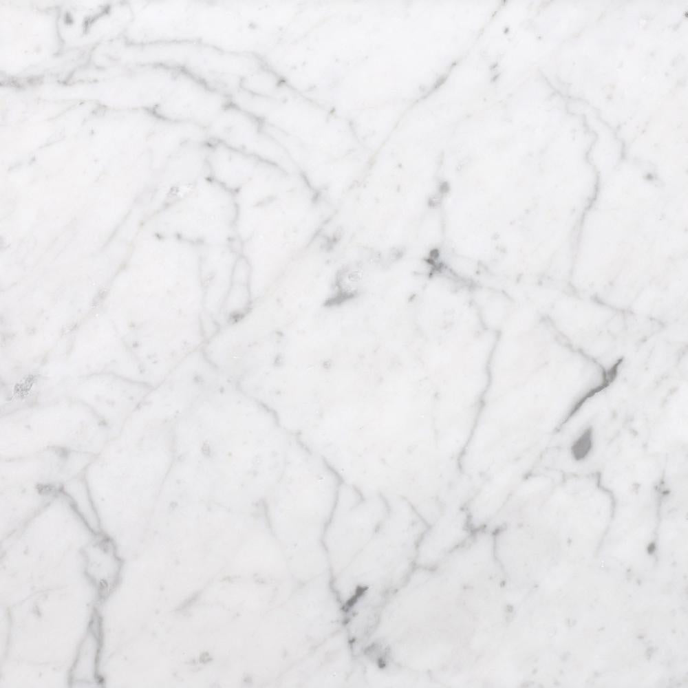 Bianco Carrara Honed 12&#39;&#39; x 12&#39;&#39;  x 3/8&#39;&#39; Field Tile