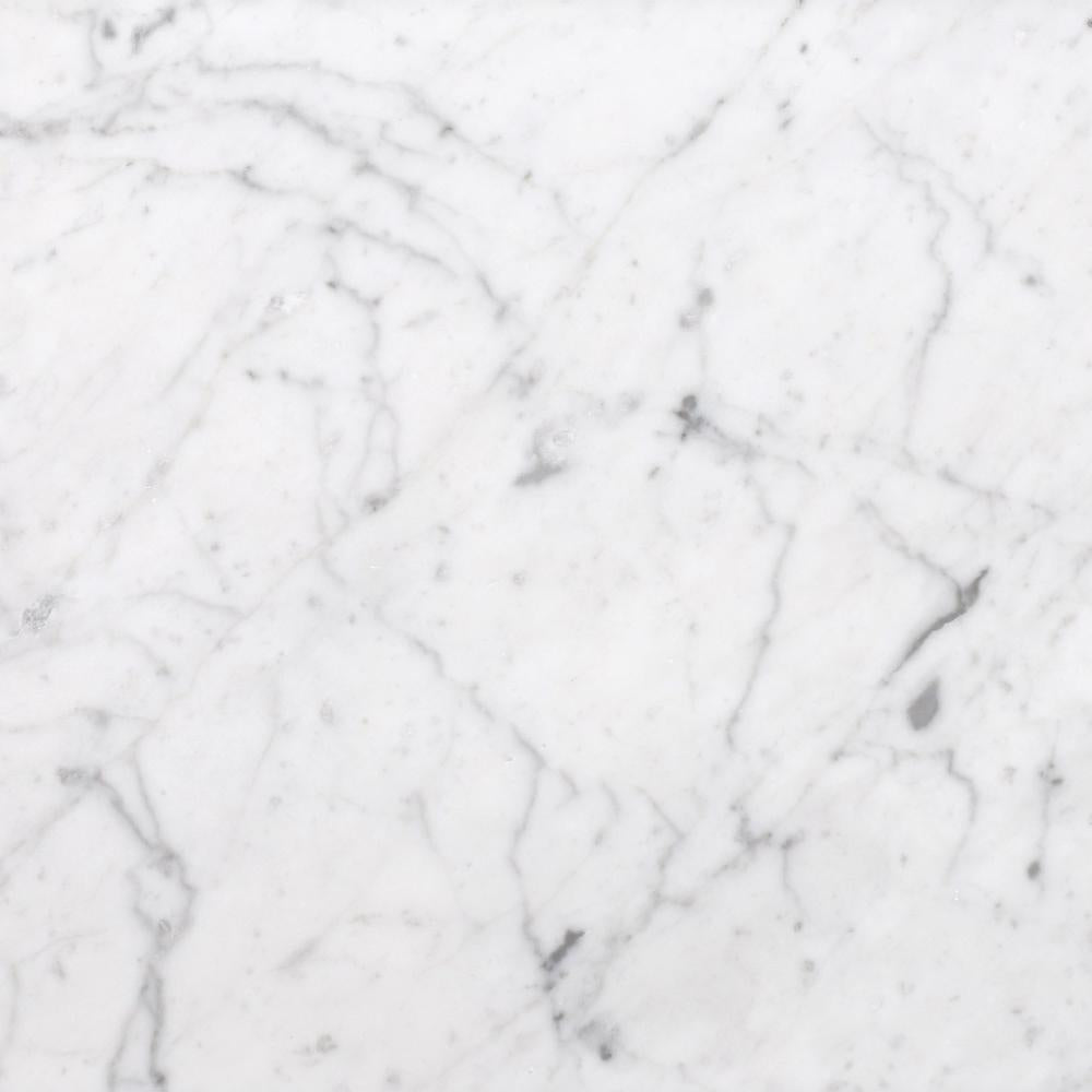 Bianco Carrara Honed 12'' x 12''  x 3/8'' Field Tile Field Tile 
