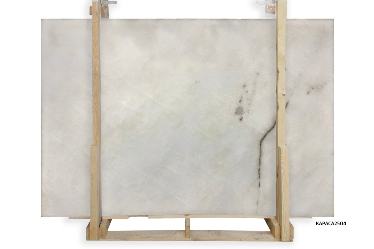 White Quartzite Honed  x 2CM Slab # CA2505 Building Materials 