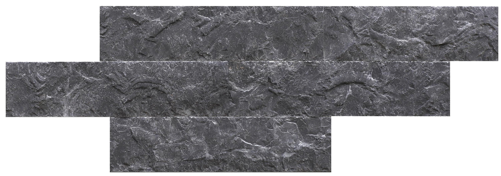 Lovina Grey Split Face 3'' x 12''  x 1/2'' Field Tile Field Tile 