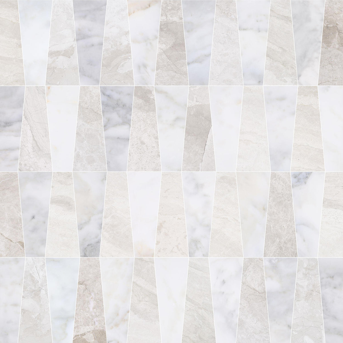 Calacatta Vida Honed Amalfi 3/8&#39;&#39; Field Tile &amp; Vanillish Pearl Honed Amalfi 3/8&#39;&#39; Field Tile | Amalfi