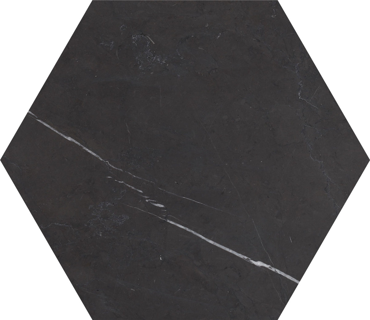 Mount Grey Plain Honed Hexagon 10''  x 3/8'' Field Tile Building Materials 