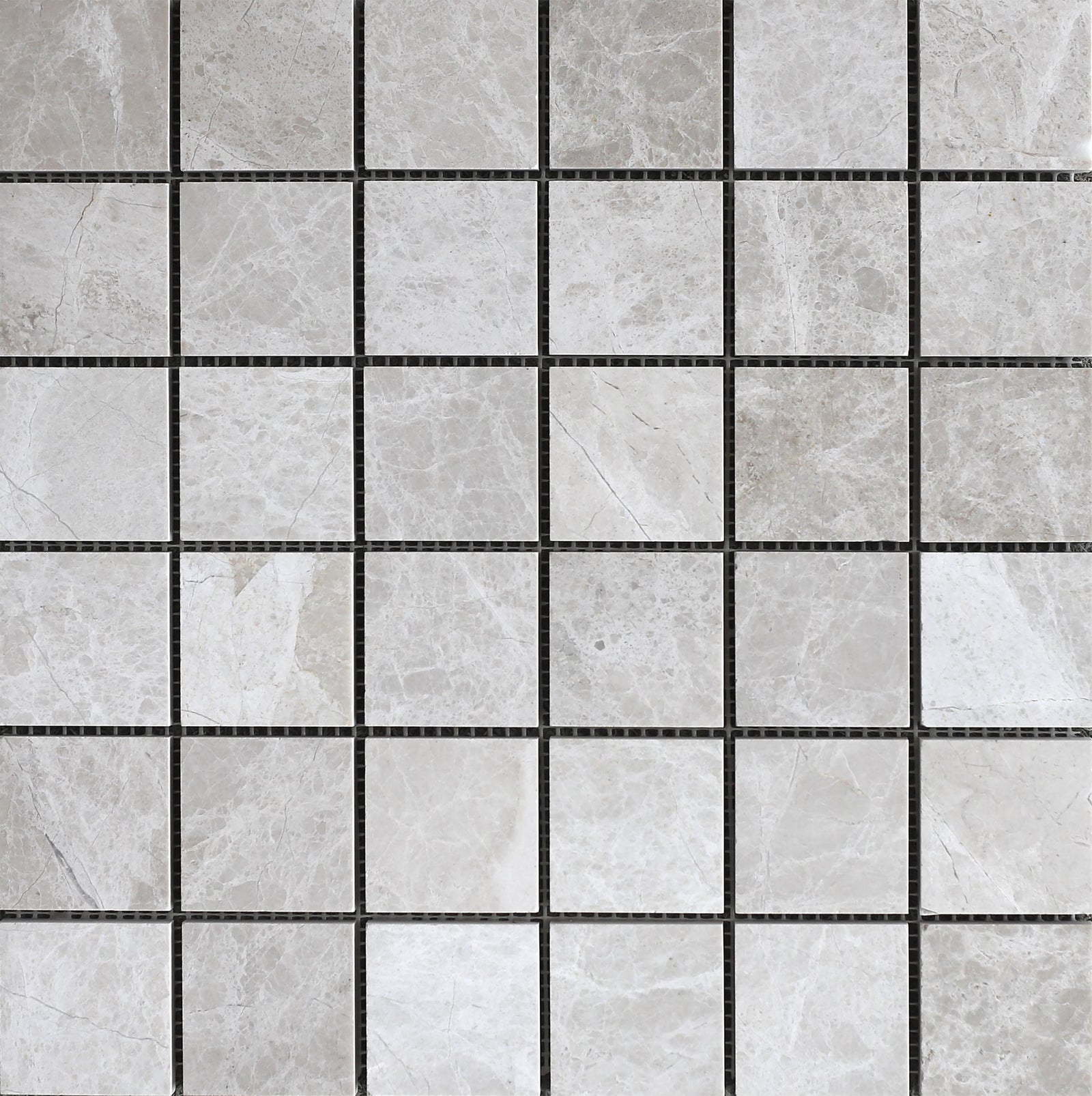 Vanillish Pearl 2''x2'' Honed Mosaic Mosaic 