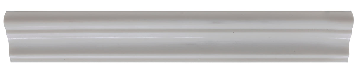 Glacier White Honed Cornice  Molding