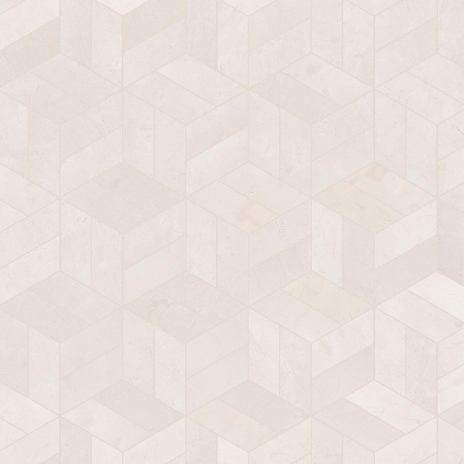 Aero Cream Honed Swan Right 3/8'' Field Tile &  | Swan