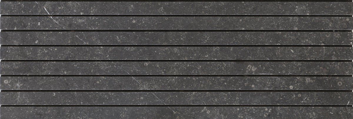 Belgian Blue Honed Groove 6'' x 24''  x 1/2'' Field Tile