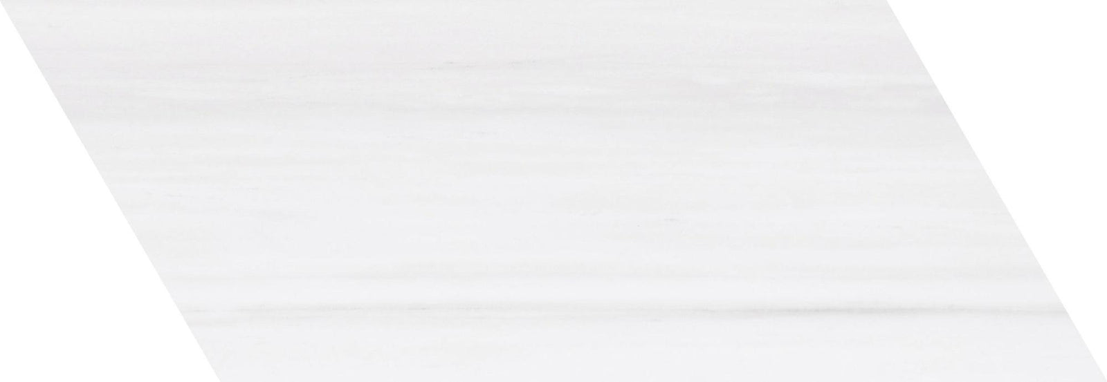 Glacier White Honed Swan Left 3/8'' Field Tile Field Tile 