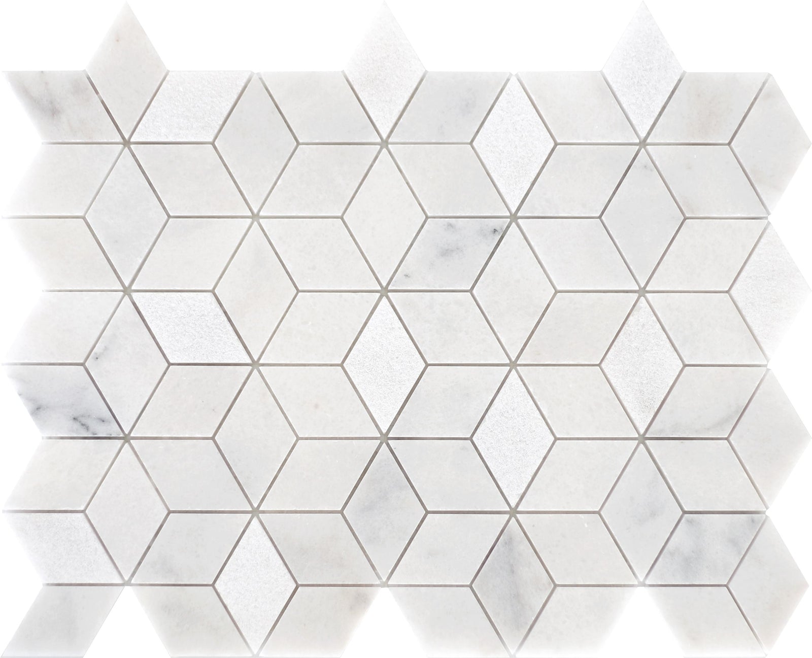 Alba Vera Cube Polished and Sandblasted Mosaic Mosaic 