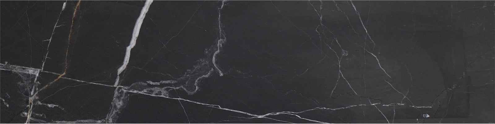 Black Silk Polished 3'' x 12''  x 3/8'' Field Tile Building Materials 