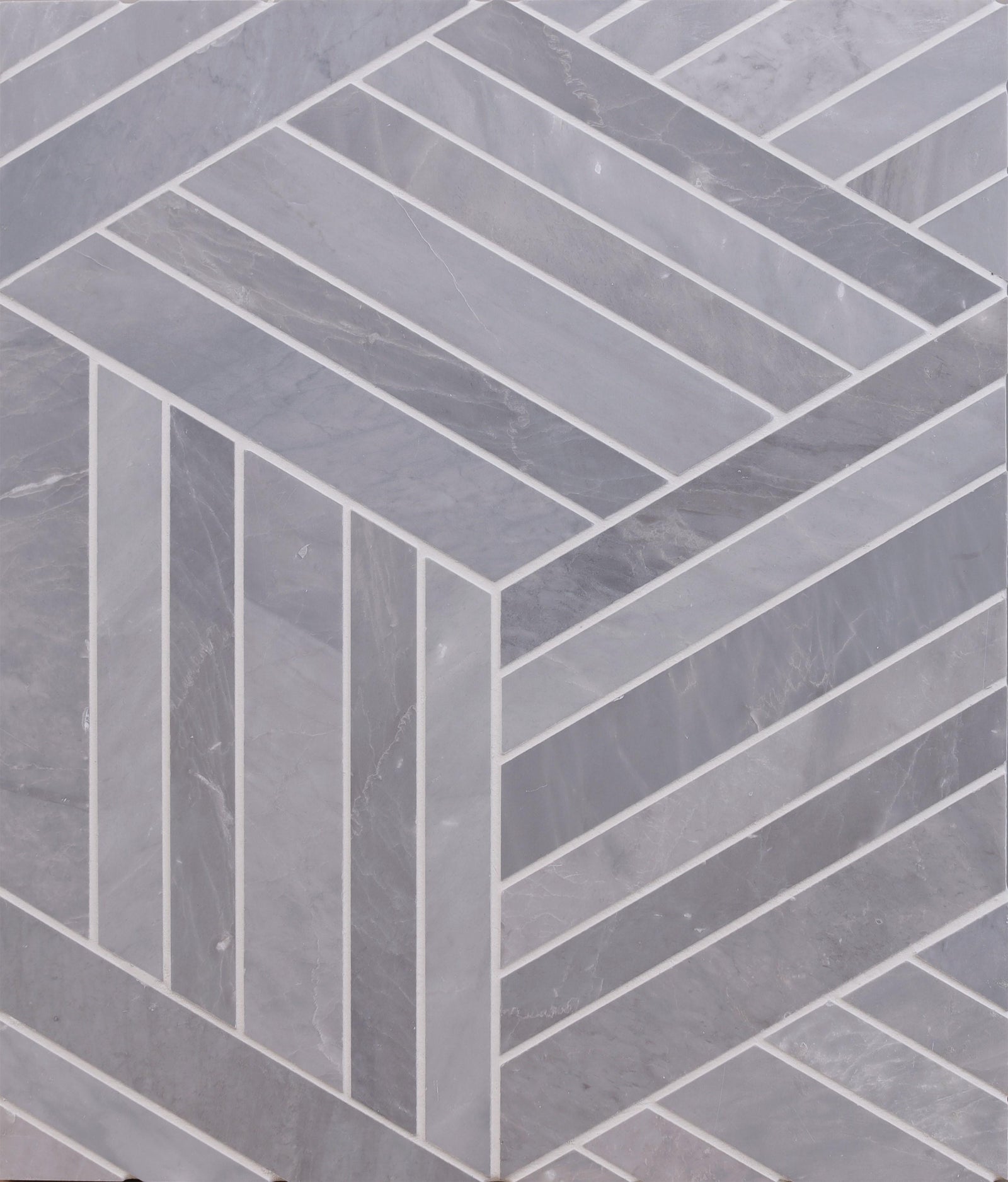 Earth Grey & Ice Grey Bellagon Honed Mosaic Mosaic 