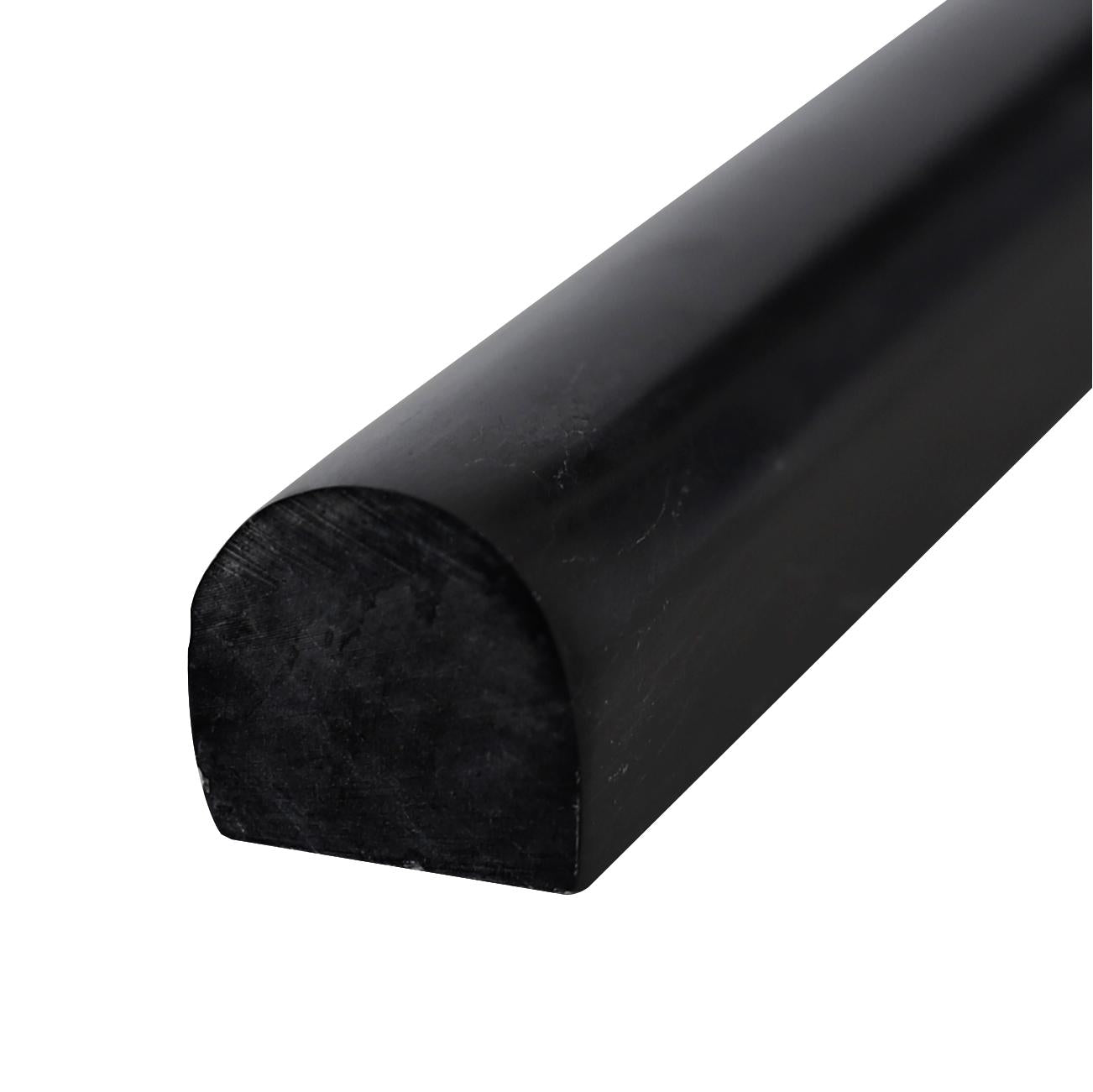 Black Silk Polished Pencil  Molding Molding 