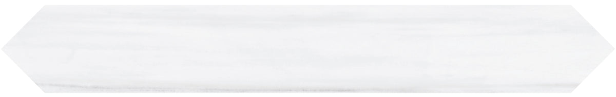 Glacier White Honed Picket 2''x12''  x 3/8'' Field Tile