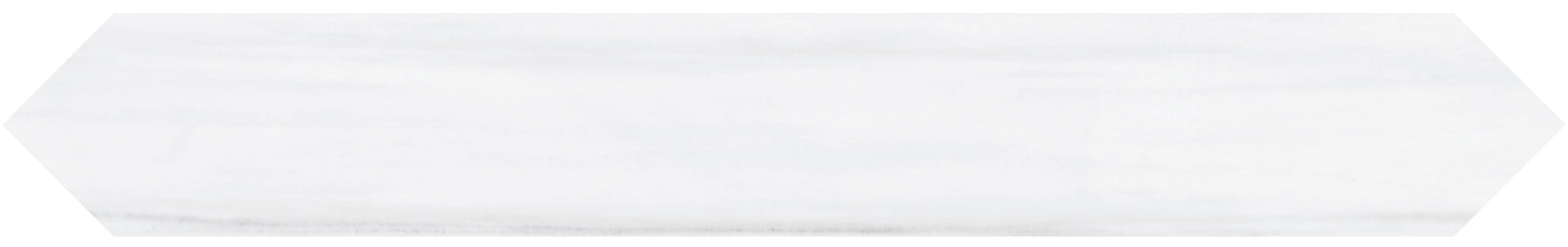 Glacier White Honed Picket 2''x12''  x 3/8'' Field Tile Building Materials 